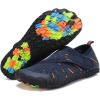 imageBoys ampamp Girls Water Shoes Lightweight Comfort Sole Easy Walking Athletic Slip on Aqua SockToddlerLittle KidBig Kid1navyorange