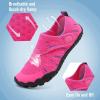 imageBoys ampamp Girls Water Shoes Lightweight Comfort Sole Easy Walking Athletic Slip on Aqua SockToddlerLittle KidBig Kid1pink