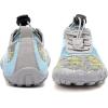 imageBoys ampamp Girls Water Shoes Lightweight Comfort Sole Easy Walking Athletic Slip on Aqua SockToddlerLittle KidBig Kid265grey
