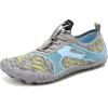 imageBoys ampamp Girls Water Shoes Lightweight Comfort Sole Easy Walking Athletic Slip on Aqua SockToddlerLittle KidBig Kid265grey