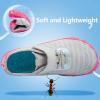 imageBoys ampamp Girls Water Shoes Lightweight Comfort Sole Easy Walking Athletic Slip on Aqua SockToddlerLittle KidBig Kid546greypink