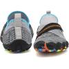 imageBoys ampamp Girls Water Shoes Lightweight Comfort Sole Easy Walking Athletic Slip on Aqua SockToddlerLittle KidBig Kid547greyblue