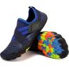 imageBoys ampamp Girls Water Shoes Lightweight Comfort Sole Easy Walking Athletic Slip on Aqua SockToddlerLittle KidBig Kid547navy