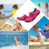 imageFANTURE Girls ampamp Boys Water Shoes Lightweight Comfort Sole Easy Walking Athletic Slip on Aqua SockToddlerLittle KidBig Kid2pink