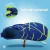 imageFANTURE Girls ampamp Boys Water Shoes Lightweight Comfort Sole Easy Walking Athletic Slip on Aqua SockToddlerLittle KidBig Kid3bluegrn