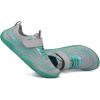 imageFANTURE Girls ampamp Boys Water Shoes Lightweight Comfort Sole Easy Walking Athletic Slip on Aqua SockToddlerLittle KidBig Kid565lgrey