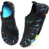 imageFANTURE Girls ampamp Boys Water Shoes Lightweight Comfort Sole Easy Walking Athletic Slip on Aqua SockToddlerLittle KidBig Kid8blue