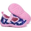 imageFANTURE Toddler Water Shoes Boys Girls Aqua Sneakers Cute Aquatic Beach Swim Pool Water Park Baby Sandal U420ZS1902NavyPink23