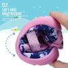 imageFANTURE Toddler Water Shoes Boys Girls Aqua Sneakers Cute Aquatic Beach Swim Pool Water Park Baby Sandal U420ZS1902NavyPink23
