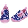 imageFANTURE Toddler Water Shoes Boys Girls Aqua Sneakers Cute Aquatic Beach Swim Pool Water Park Baby Sandal U420ZS1902NavyPink23