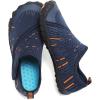 imageBoys ampamp Girls Water Shoes Lightweight Comfort Sole Easy Walking Athletic Slip on Aqua SockToddlerLittle KidBig Kid1navyorange