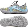 imageBoys ampamp Girls Water Shoes Lightweight Comfort Sole Easy Walking Athletic Slip on Aqua SockToddlerLittle KidBig Kid265grey