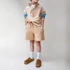 imageFANTURE Kids Genuine Suede Clogs with Cork Footbed  Adjustable Buckle Leather Sandals for Boys Girls Slip On Mules for Indoor ampamp Outdoor1032brown
