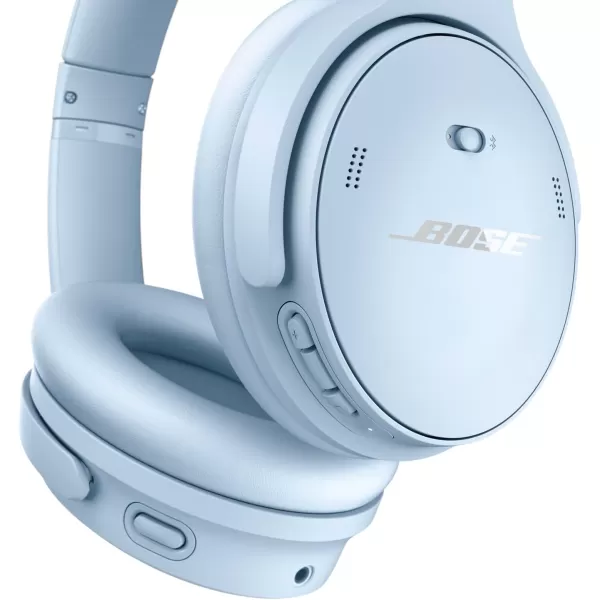 Bose QuietComfort Bluetooth Headphones Wireless Headphones Over Ear Noise Cancelling Headphones with Mic Up to 24 Hours of Battery Life Blue Dusk  Limited Edition ColorMoonstone Blue