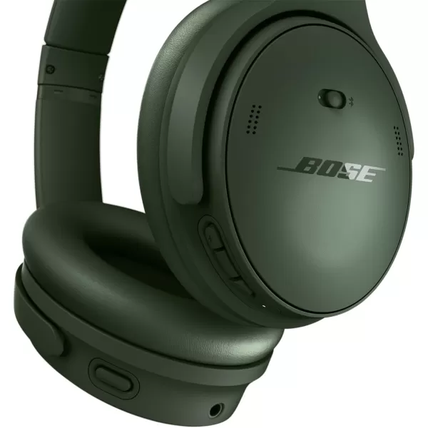 Bose QuietComfort Bluetooth Headphones Wireless Headphones Over Ear Noise Cancelling Headphones with Mic Up to 24 Hours of Battery Life Blue Dusk  Limited Edition ColorCypress Green