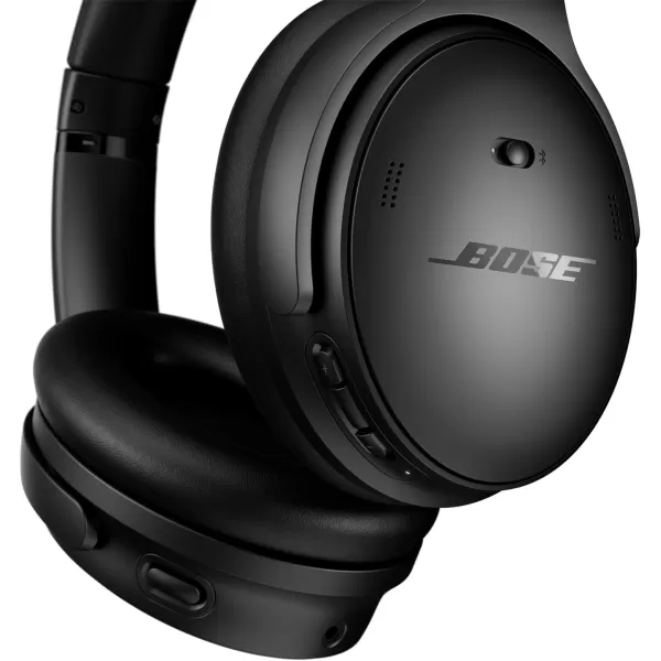 Bose QuietComfort Bluetooth Headphones Wireless Headphones Over Ear Noise Cancelling Headphones with Mic Up to 24 Hours of Battery Life Blue Dusk  Limited Edition ColorBlack