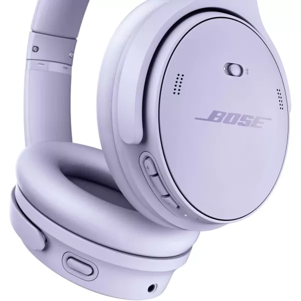 Bose QuietComfort Bluetooth Headphones Wireless Headphones Over Ear Noise Cancelling Headphones with Mic Up to 24 Hours of Battery Life Blue Dusk  Limited Edition ColorChilled Lilac