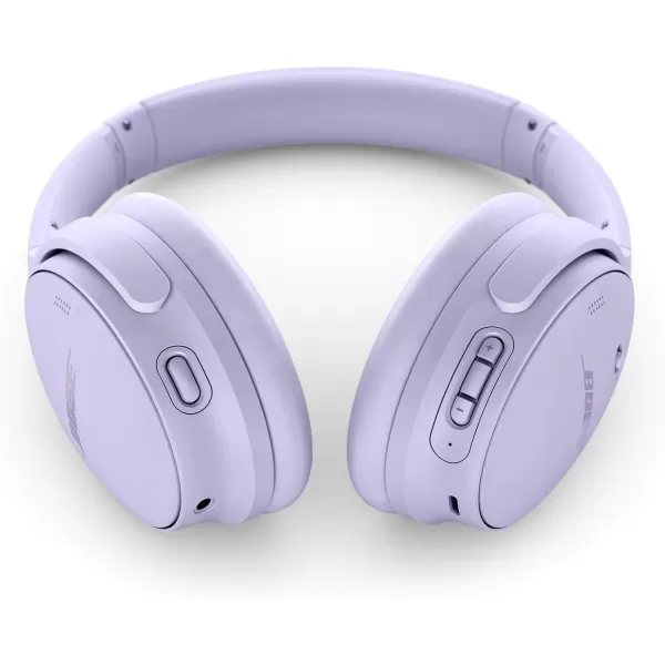 Bose QuietComfort Bluetooth Headphones Wireless Headphones Over Ear Noise Cancelling Headphones with Mic Up to 24 Hours of Battery Life Blue Dusk  Limited Edition ColorChilled Lilac