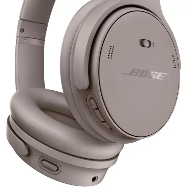 Bose QuietComfort Bluetooth Headphones Wireless Headphones Over Ear Noise Cancelling Headphones with Mic Up to 24 Hours of Battery Life Blue Dusk  Limited Edition ColorSandstone