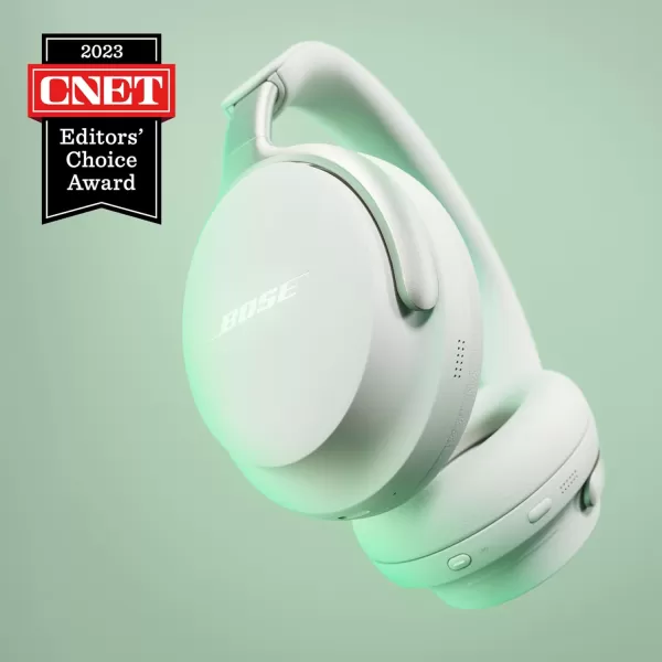 Bose QuietComfort Ultra Bluetooth Headphones Wireless Headphones with Spatial Audio Over Ear Noise Cancelling Headphones with Mic Up to 24 Hours of Battery Life Lunar Blue  Limited Edition ColorWhite Smoke