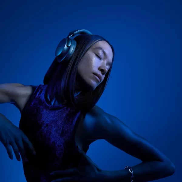 Bose QuietComfort Ultra Bluetooth Headphones Wireless Headphones with Spatial Audio Over Ear Noise Cancelling Headphones with Mic Up to 24 Hours of Battery Life Lunar Blue  Limited Edition ColorLunar Blue