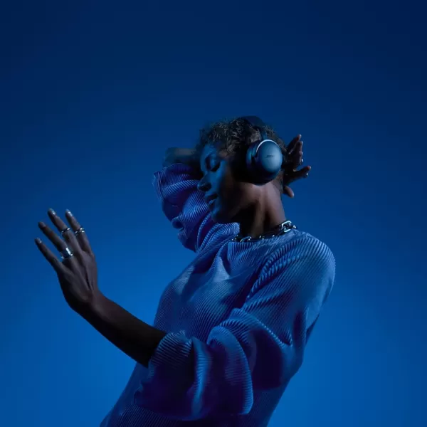 Bose QuietComfort Ultra Bluetooth Headphones Wireless Headphones with Spatial Audio Over Ear Noise Cancelling Headphones with Mic Up to 24 Hours of Battery Life Lunar Blue  Limited Edition ColorLunar Blue