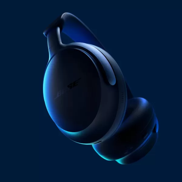 Bose QuietComfort Ultra Bluetooth Headphones Wireless Headphones with Spatial Audio Over Ear Noise Cancelling Headphones with Mic Up to 24 Hours of Battery Life Lunar Blue  Limited Edition ColorLunar Blue