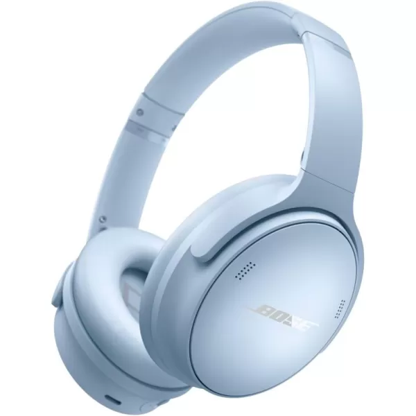 Bose QuietComfort Bluetooth Headphones Wireless Headphones Over Ear Noise Cancelling Headphones with Mic Up to 24 Hours of Battery Life Blue Dusk  Limited Edition ColorMoonstone Blue