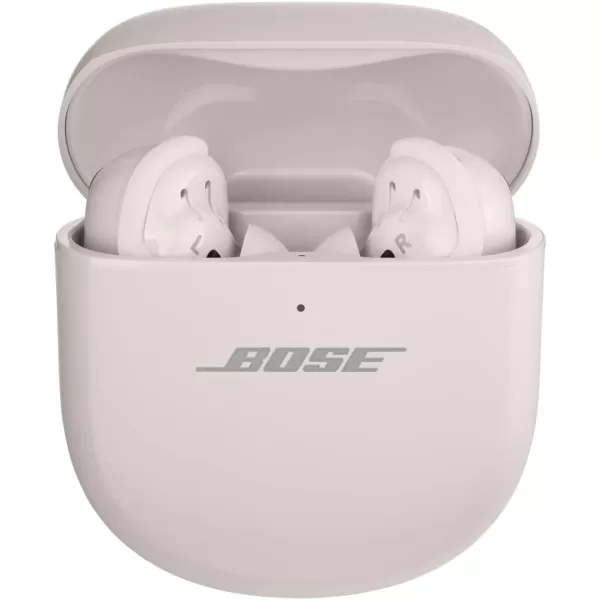 Bose NEW QuietComfort Ultra Wireless Noise Cancelling Earbuds Bluetooth Noise Cancelling Earbuds with Spatial Audio and WorldClass Noise Cancellation White SmokeWhite Smoke