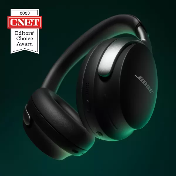 Bose NEW QuietComfort Ultra Wireless Noise Cancelling Headphones with Spatial Audio OvertheEar Headphones with Mic Up to 24 Hours of Battery Life BlackBlack
