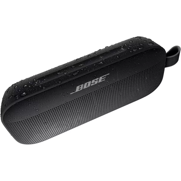 Bose SoundLink Flex Bluetooth Speaker Portable Speaker with Microphone Wireless Waterproof Speaker for Travel Outdoor and Pool Use BlackBlack