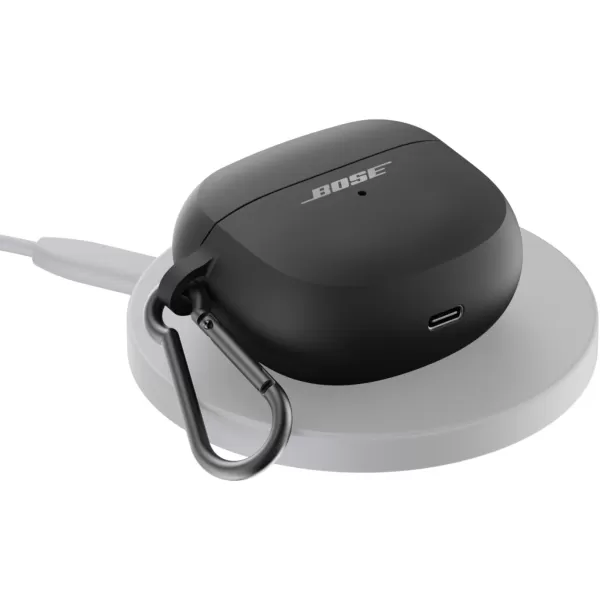 Bose Ultra Open Earbuds Wireless Charging Case Cover BlackBose Ultra Open Earbuds Wireless Charging Case Cover Black