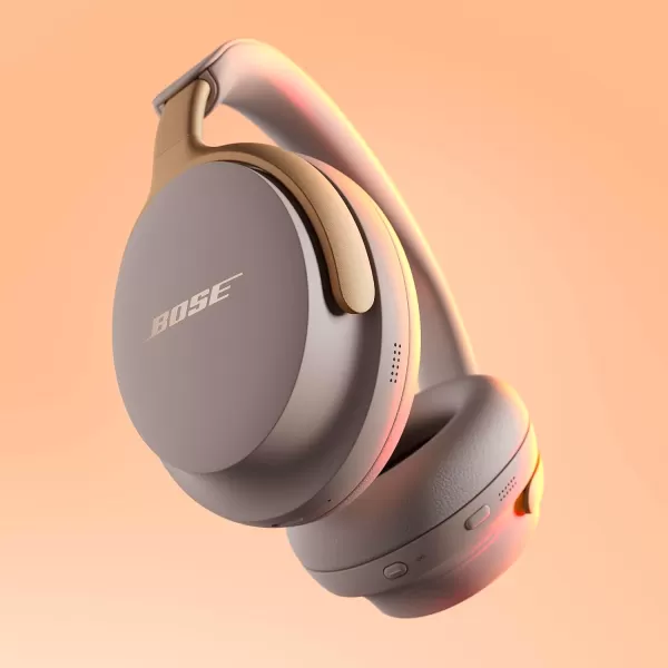 NEW Bose QuietComfort Ultra Wireless Noise Cancelling Headphones with Spatial Audio OvertheEar Headphones with Mic Up to 24 Hours of Battery Life Sandstone  Limited EditionSandstone