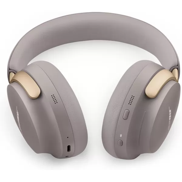 NEW Bose QuietComfort Ultra Wireless Noise Cancelling Headphones with Spatial Audio OvertheEar Headphones with Mic Up to 24 Hours of Battery Life Sandstone  Limited EditionSandstone