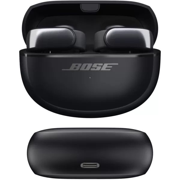 NEW Bose Ultra Open Earbuds with OpenAudio Technology Open Ear Wireless Earbuds Up to 48 Hours of Battery Life BlackBlack