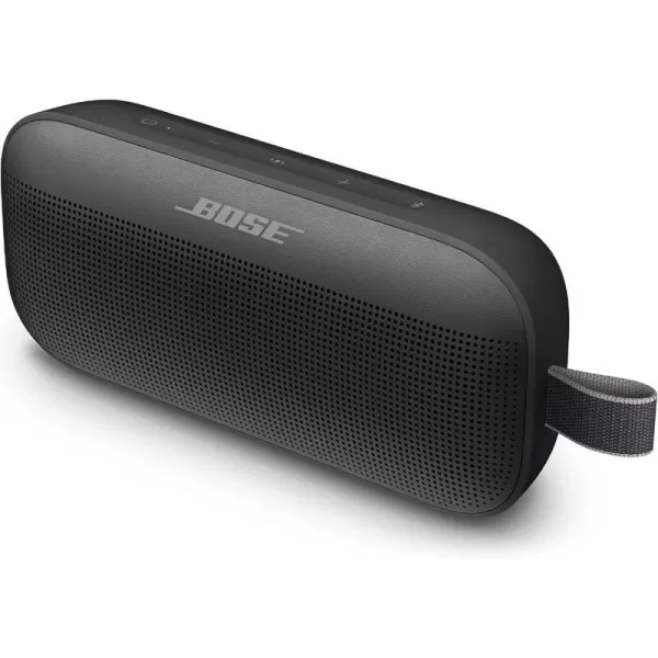 Bose SoundLink Flex Bluetooth Speaker Portable Speaker with Microphone Wireless Waterproof Speaker for Travel Outdoor and Pool Use BlackBlack