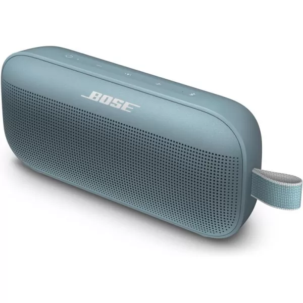 Bose SoundLink Flex Bluetooth Speaker Portable Speaker with Microphone Wireless Waterproof Speaker for Travel Outdoor and Pool Use BlackStone Blue