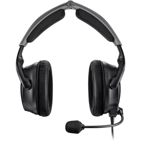 Bose A30 Aviation Headset Noise Cancelling Pilot Headset with Adjustable ANR Bluetooth and Lightweight Comfortable Design Dual Plug BlackBlack U174 No Bluetooth