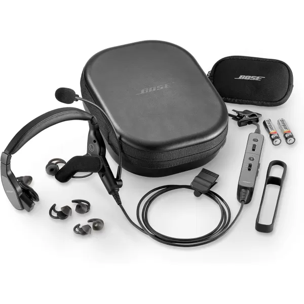 Bose Proflight Series 2 Aviation Headset with Bluetooth Connectivity Dual Plug Cable BlackBose Proflight Series 2 Aviation Headset with Bluetooth Connectivity Dual Plug Cable Black