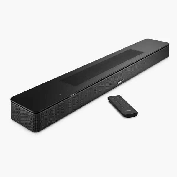 Bose Smart Soundbar 600 with Dolby Atmos Bluetooth Wireless Sound Bar for TV with BuildIn Microphone and Alexa Voice Control BlackSoundbar 600