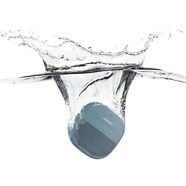 Bose SoundLink Micro Bluetooth Speaker Small Portable Waterproof Speaker with Microphone BlackBlue Speaker only