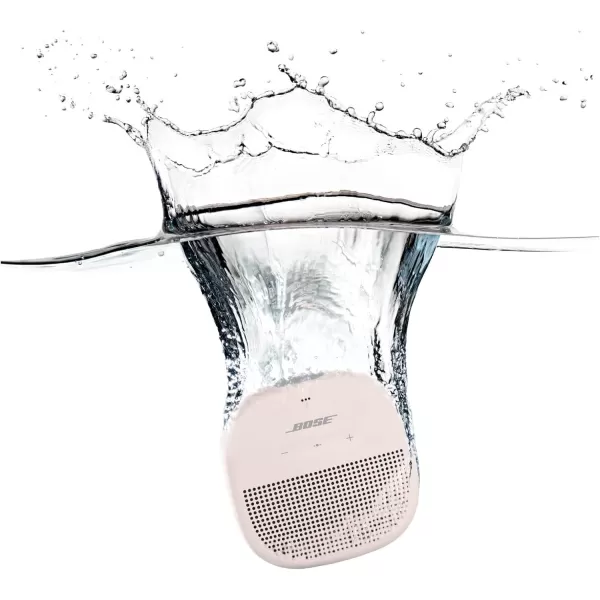 Bose SoundLink Micro Bluetooth Speaker Small Portable Waterproof Speaker with Microphone BlackWhite Speaker only