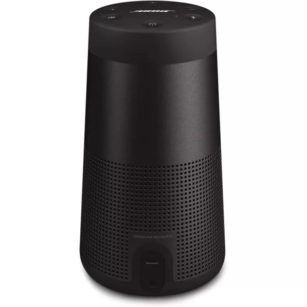 Bose SoundLink Revolve Series II Portable Bluetooth Speaker  Wireless WaterResistant Speaker with 360 Sound BlackBlack Speaker