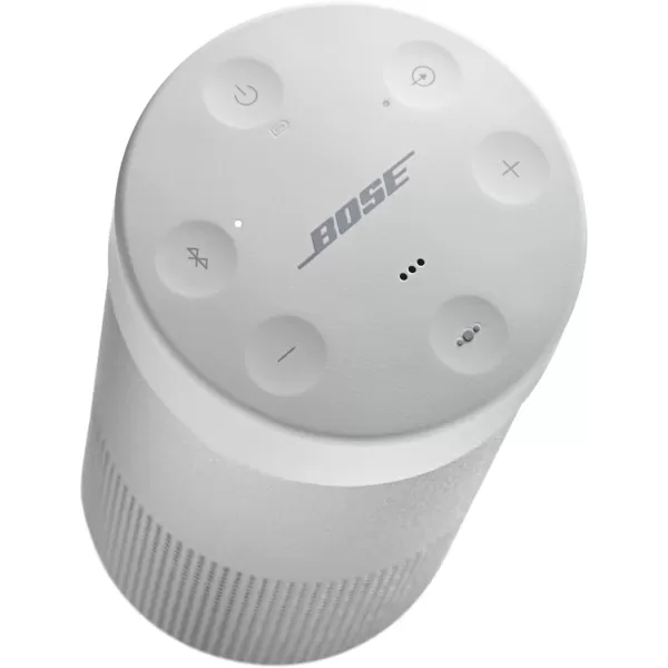 Bose SoundLink Revolve Series II Portable Bluetooth Speaker  Wireless WaterResistant Speaker with 360 Sound BlackSilver Speaker