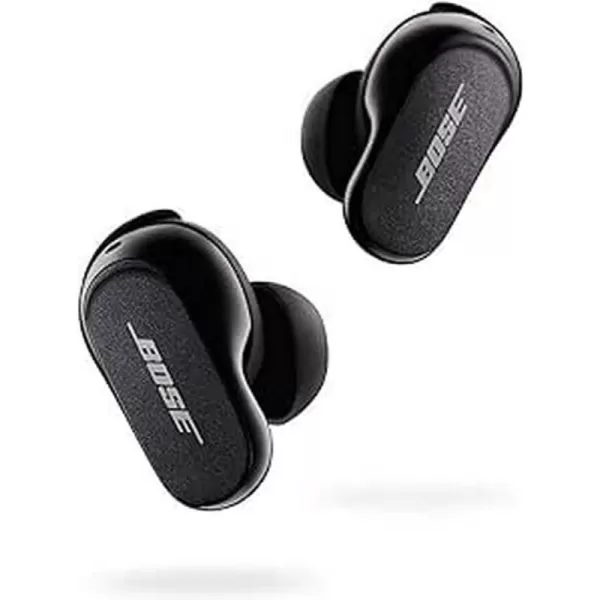 Bose QuietComfort Earbuds II Wireless Bluetooth Proprietary Active Noise Cancelling Technology InEar Headphones with Personalized Noise Cancellation amp Sound Eclipse Grey  Limited EditionTriple Black QuietComfort Earbuds II