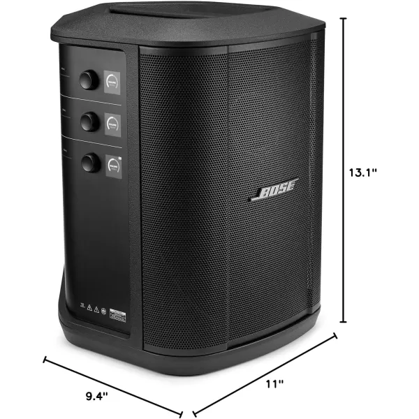 Bose NEW S1 Pro Allinone Powered Portable Bluetooth Speaker Wireless PA System BlackS1 Pro