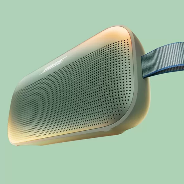 Bose New SoundLink Flex Portable Bluetooth Speaker 2nd Gen Portable Outdoor Speaker with HiFi Audio Up to 12 Hours Battery Life Waterproof and Dustproof SandstoneAlpine Sage