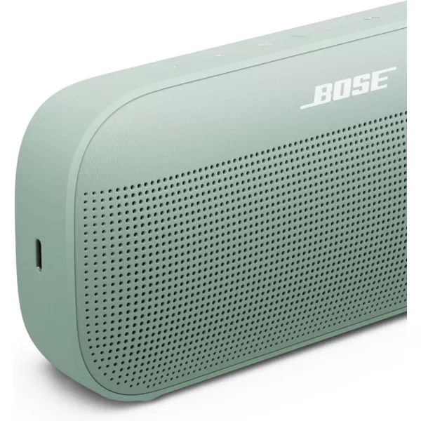 Bose New SoundLink Flex Portable Bluetooth Speaker 2nd Gen Portable Outdoor Speaker with HiFi Audio Up to 12 Hours Battery Life Waterproof and Dustproof SandstoneAlpine Sage