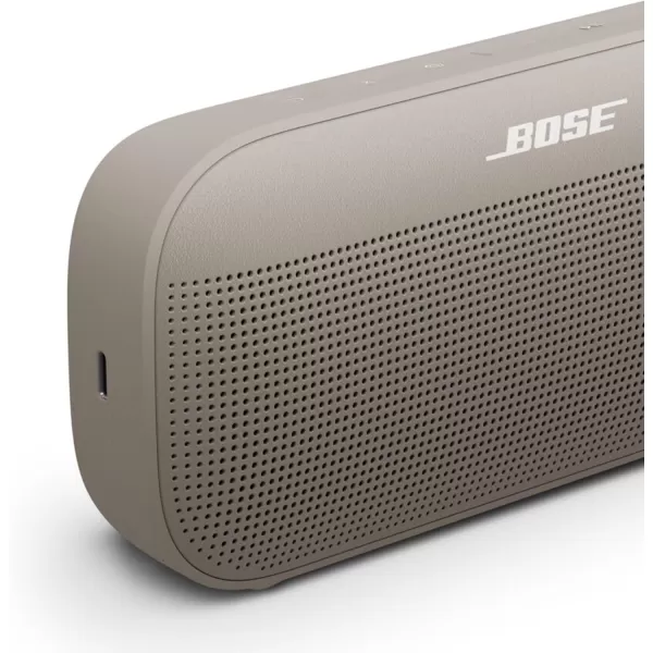 Bose New SoundLink Flex Portable Bluetooth Speaker 2nd Gen Portable Outdoor Speaker with HiFi Audio Up to 12 Hours Battery Life Waterproof and Dustproof SandstoneSandstone