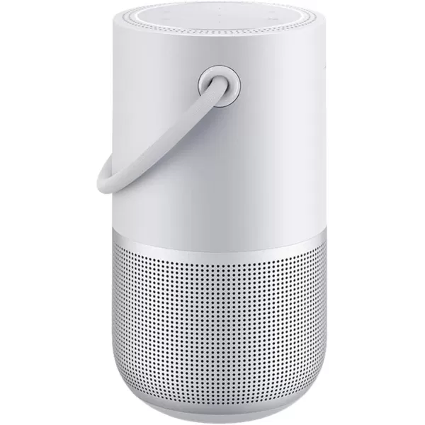 Bose Portable Smart Speaker  Wireless Bluetooth Speaker with Alexa Voice Control BuiltIn Water Resistant SilverLuxe Silver